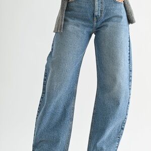 Just Black Classic Women's Barrwl Straight Leg Blue Jeans